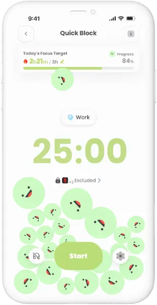 Get into deep focus instantly - 1